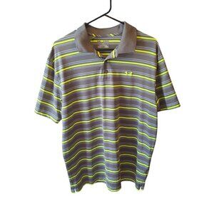 Under Armour Polo Shirt Adult XL Gray Heatgear Loose Golf Golfer Casual Men